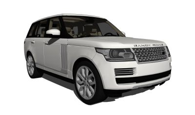 超精细汽车模型 路虎 Range Rover